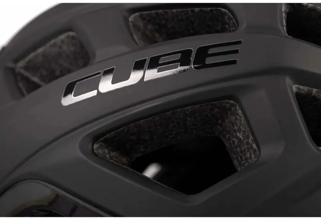 Cube Road Race Helm - 24 Ventilatiegaten - 49-55cm - Zwart