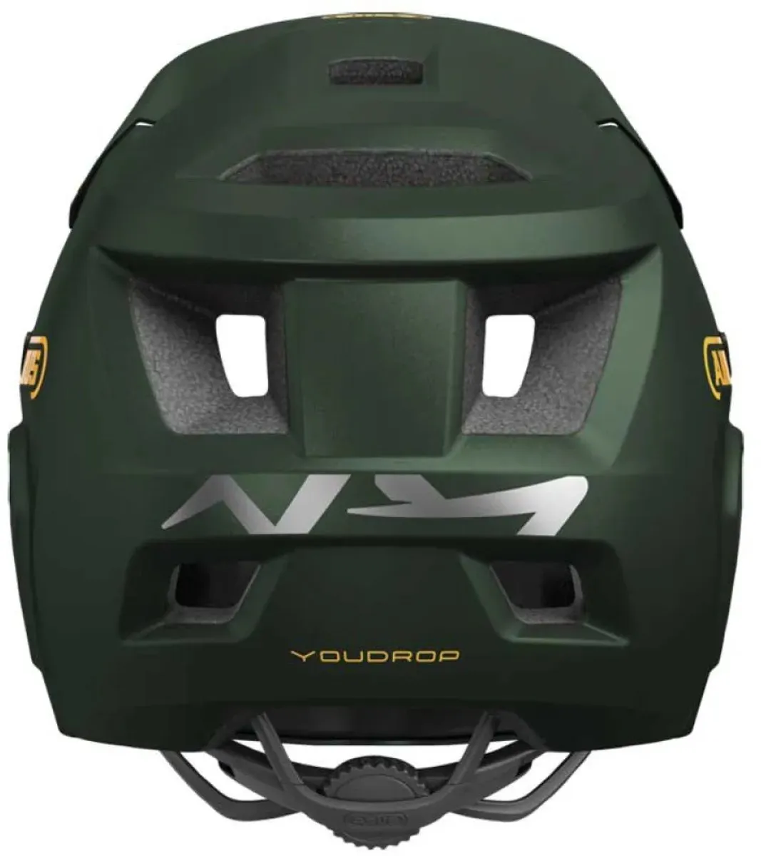 ABUS YouDrop FF MTB-helm - Maat S - Groen - afbeelding 3 van 5