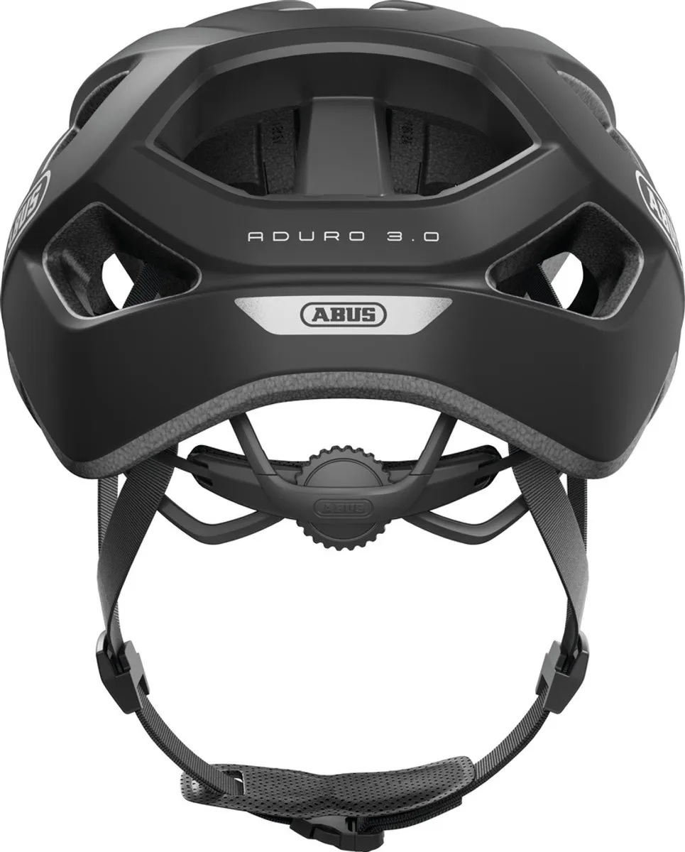 ABUS Aduro 3.0 Fietshelm - M 52-58cm - Velvetzwart