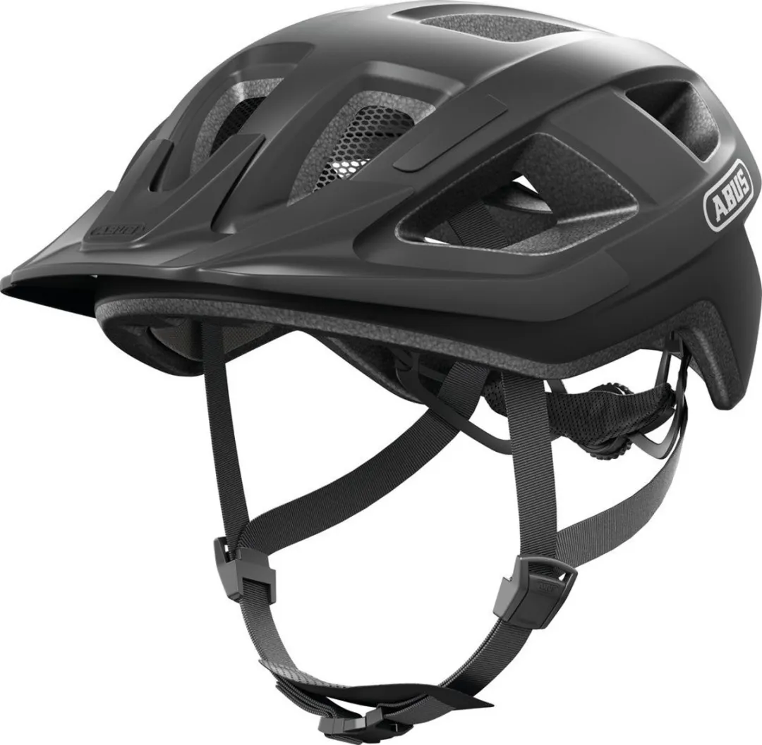 ABUS Aduro 3.0 Fietshelm - M 52-58cm - Velvetzwart