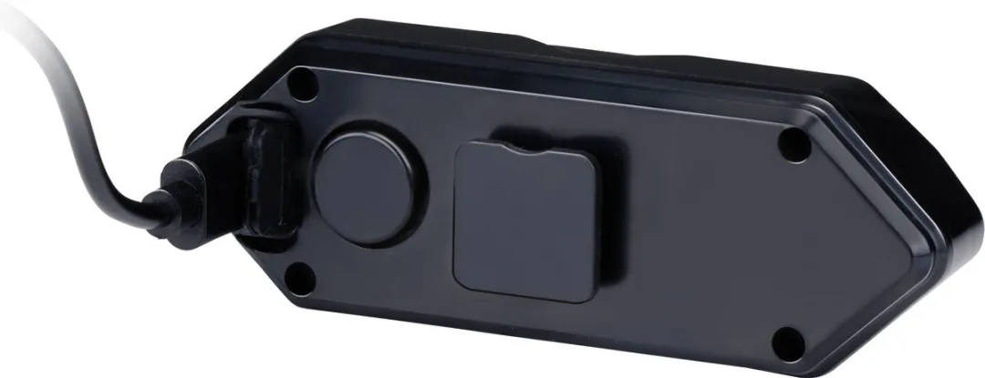 Dunlop Oplaadbaar Achterlicht Fiets - USB-C - Richtingaanwijzer - 5 Modi - Zwart