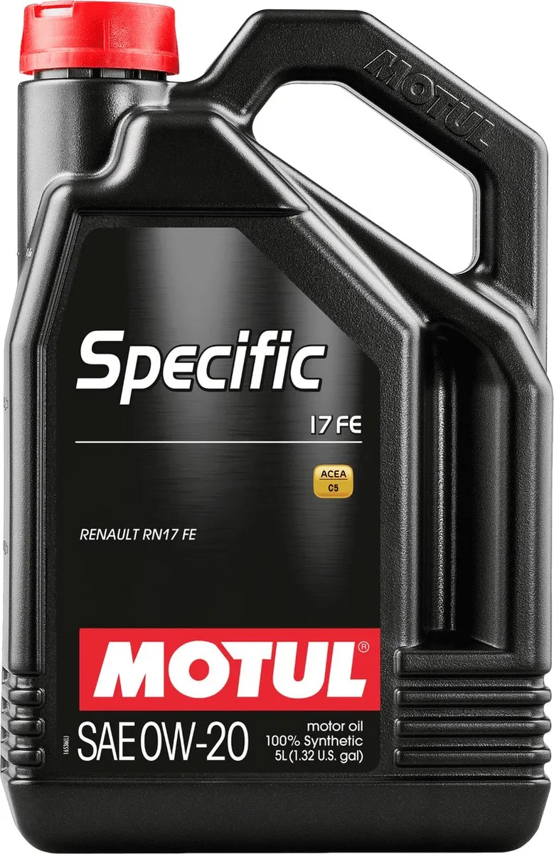 Motul 0W20 RN17 FE 5L Motorolie