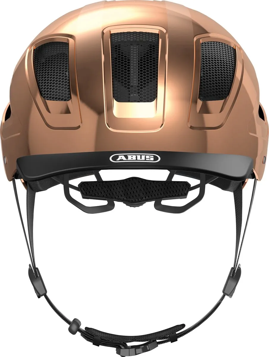 ABUS Hyban 2.0 Fietshelm M - Chrome Rosé - afbeelding 6 van 6