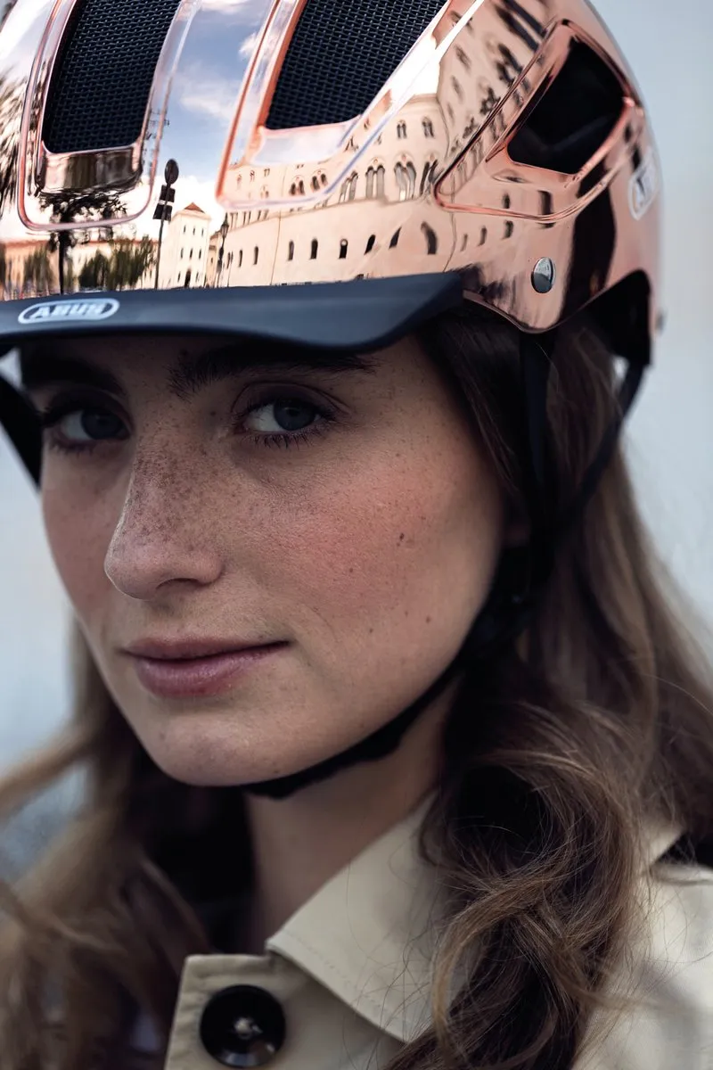 ABUS Hyban 2.0 Fietshelm M - Chrome Rosé
