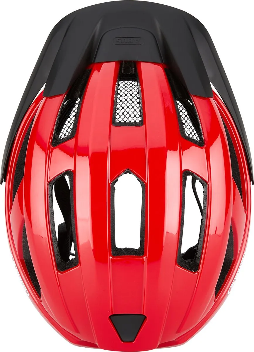 ABUS Macator Fietshelm - Rood - Maat L 58-62cm - afbeelding 6 van 6