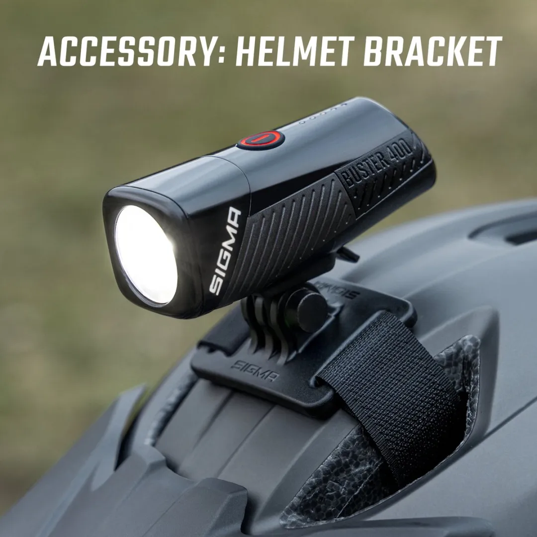 Sigma BUSTER 400 USB Fietslamp - 400 Lumen - Zwart