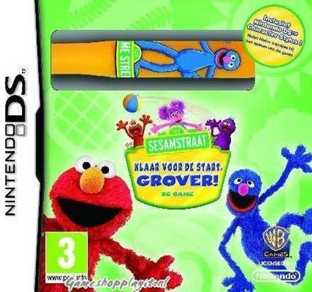 Sesamstraat Grover! Nintendo DS - 1 Speler