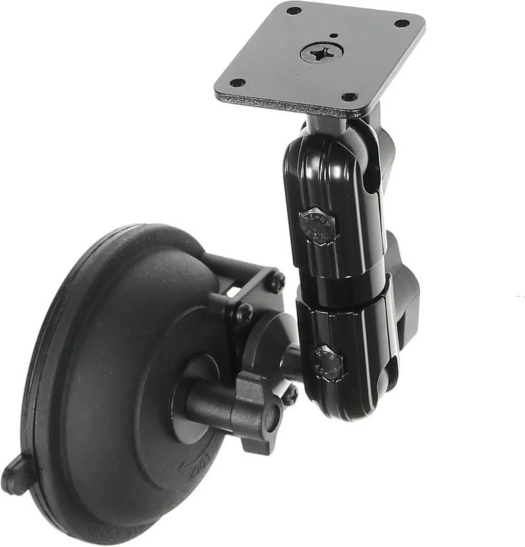 Brodit Pedestal Mount Lite Zuignap 160mm - Zwart