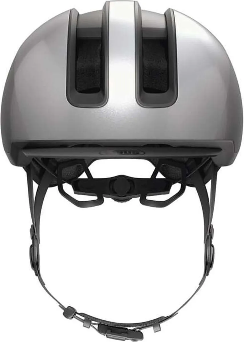 ABUS Hud-Y Fietshelm Gleam Silver - L - afbeelding 6 van 6