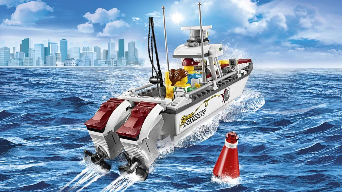 LEGO City Vissersboot 60147 - 2 Minifiguren - afbeelding 6 van 6