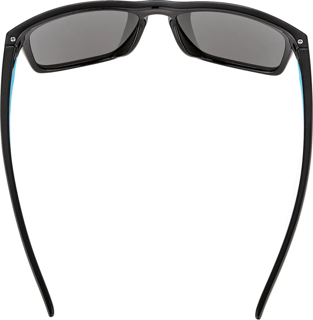 Alpina Flexxy Cool Kids I Zonnebril - Zwart/Cyaan/Blauw Spiegelglas