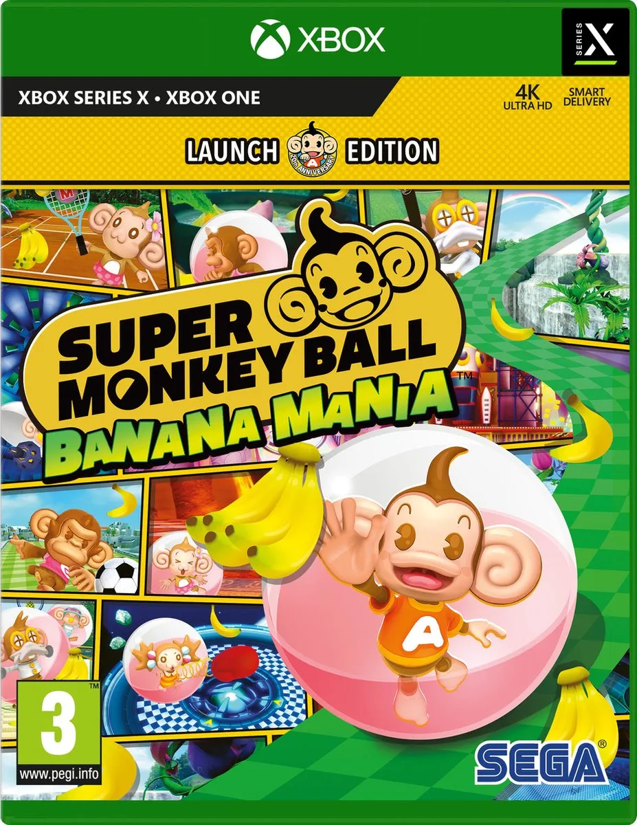 Sega Super Monkey Ball Banana Mania Launch Edition Xbox One & Series X