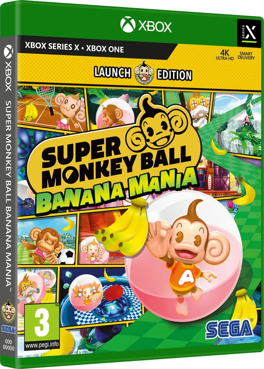Sega Super Monkey Ball Banana Mania Launch Edition Xbox One & Series X