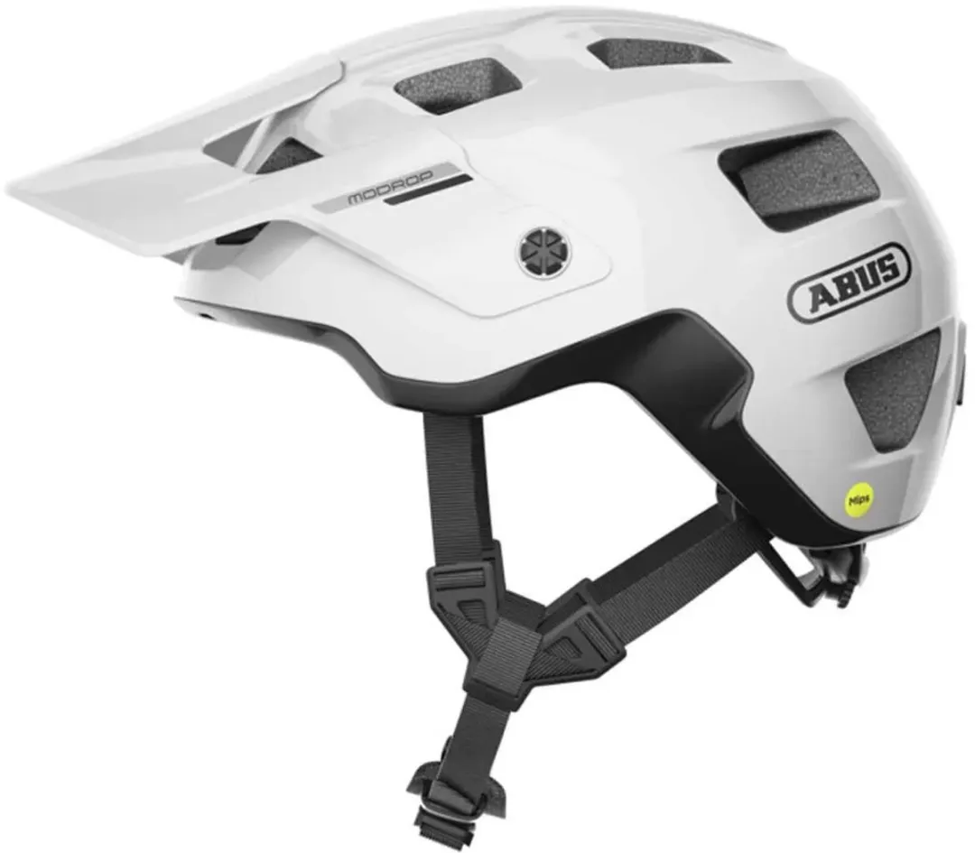 ABUS MTB MODROP 69080 Fietshelm - S - Shiny White - afbeelding 6 van 6