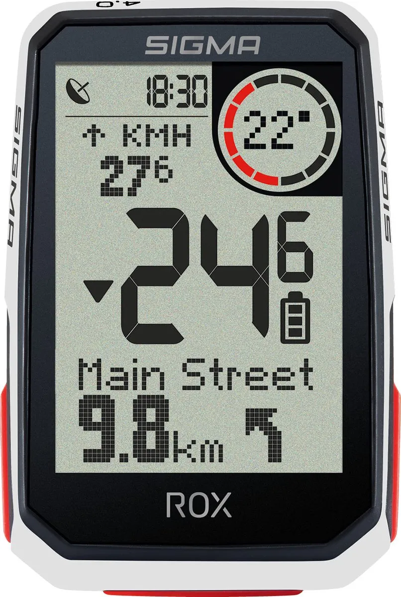 Sigma ROX 4.0 GPS HR Fietscomputer