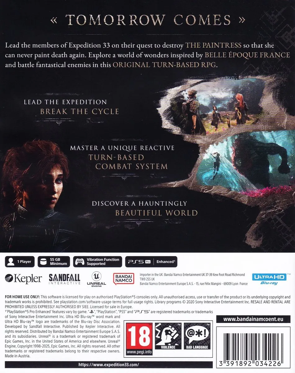 Bandai Namco Clair Obscur: Expedition 33 - PS5