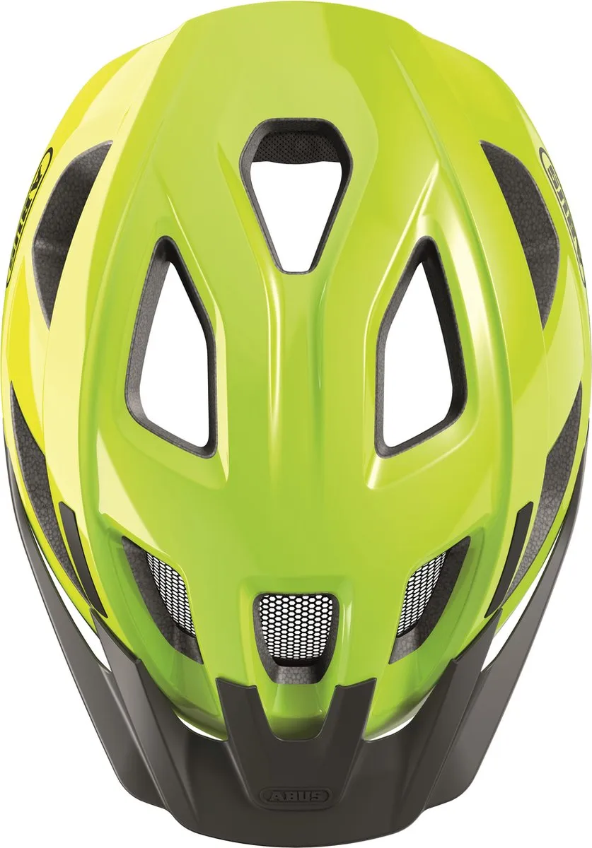 ABUS Aduro 3.0 Fietshelm - L 58-62cm - Signalyellow