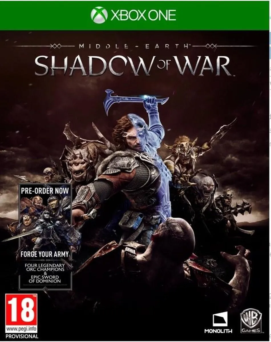 Warner Bros Middle-earth: Shadow of War Xbox One