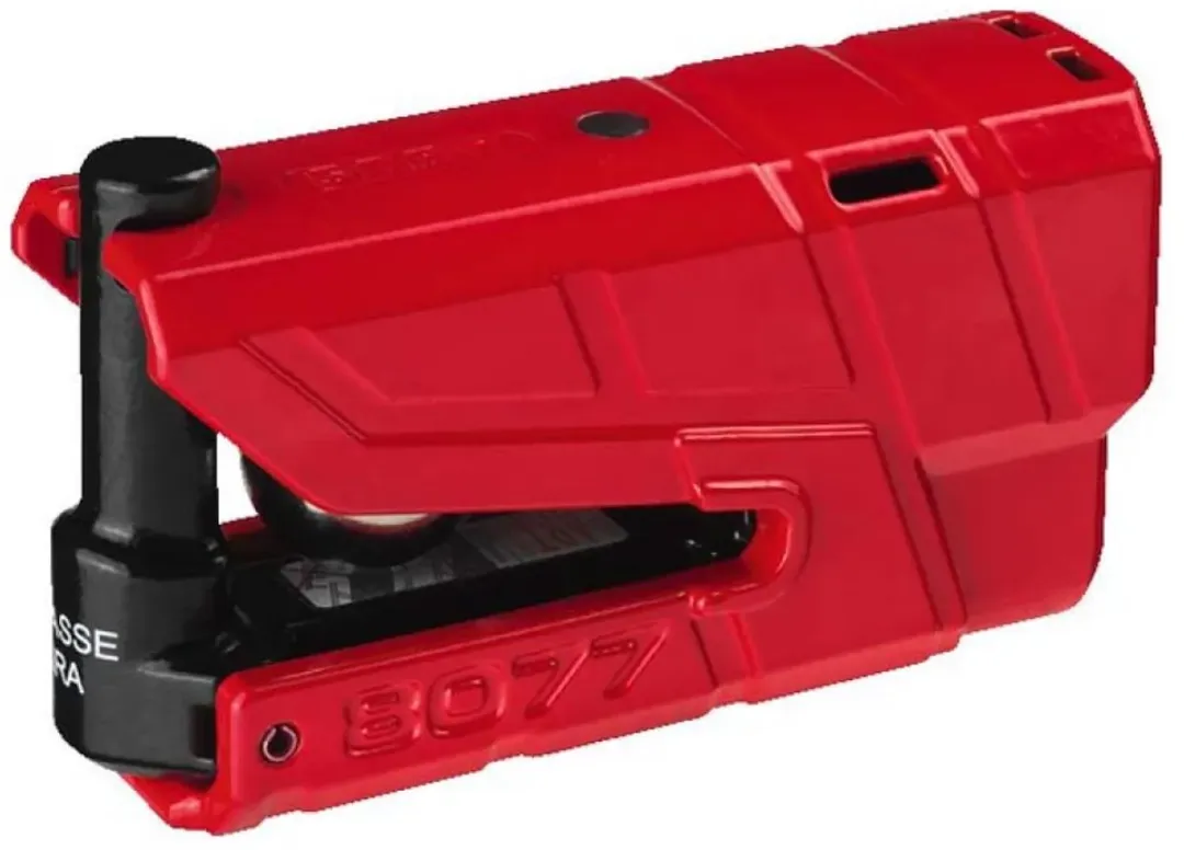 ABUS Granit Detecto XPlus 8077 2.0 Schijfremslot - Rood