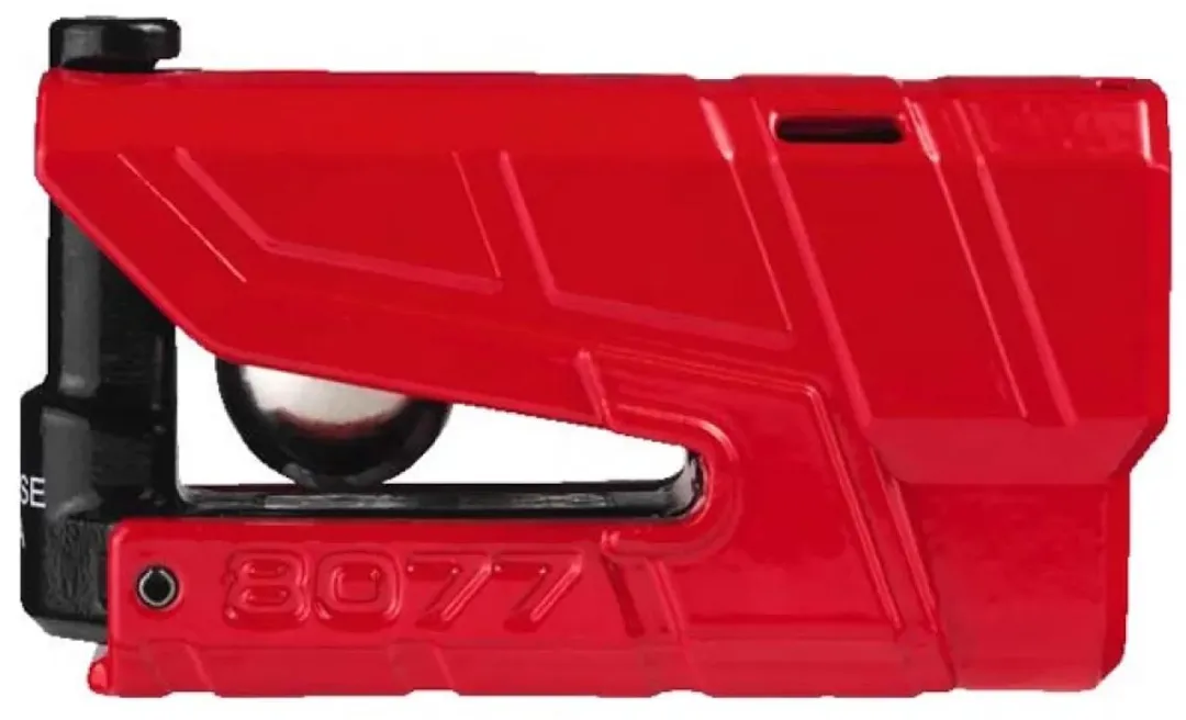 ABUS Granit Detecto XPlus 8077 2.0 Schijfremslot - Rood