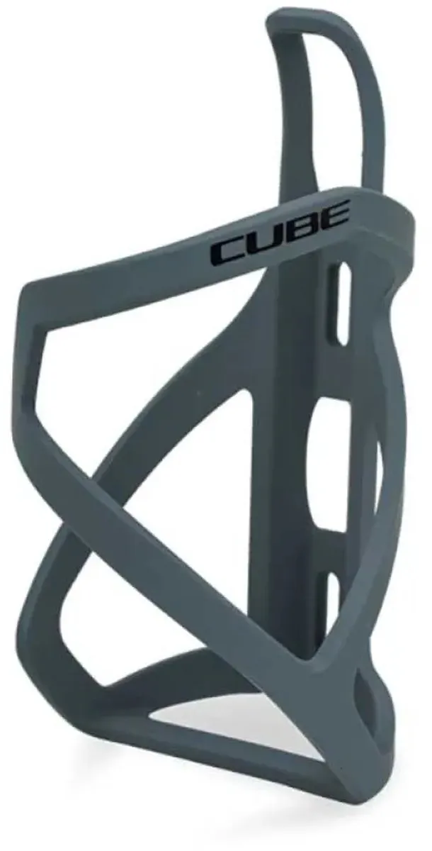 Cube HPP Bidonhouder Left Sidecage - Matt Grijs/Glossy Zwart