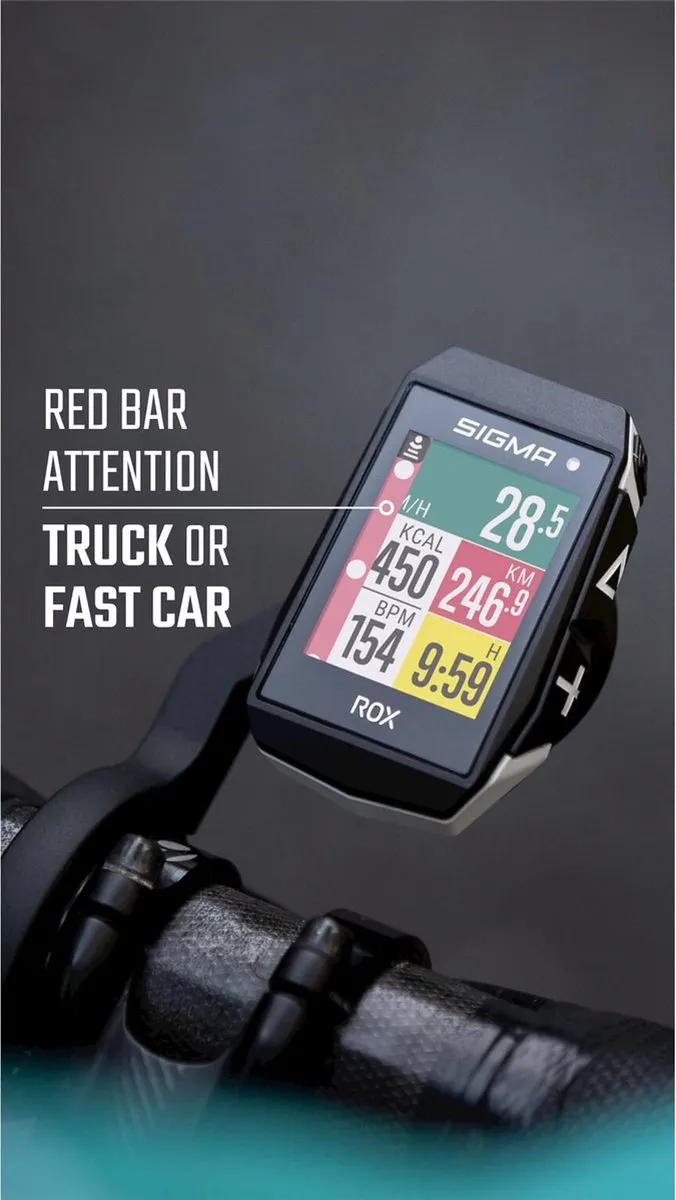 Sigma ROX 11.1 EVO GPS Fietscomputer - Zwart