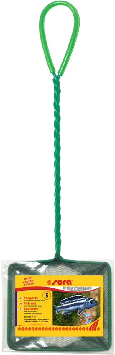 Sera Schepnet Grof 12cm - Groen