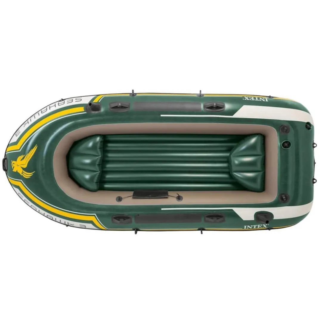 Intex Seahawk 3 Opblaasboot 295x137x43cm - Groen