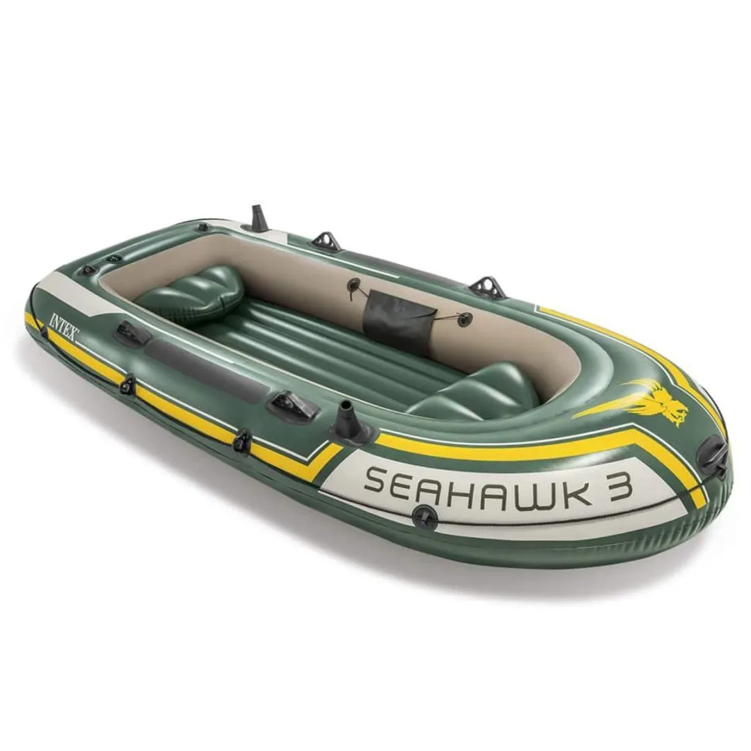 Intex Seahawk 3 Opblaasboot 295x137x43cm - Groen