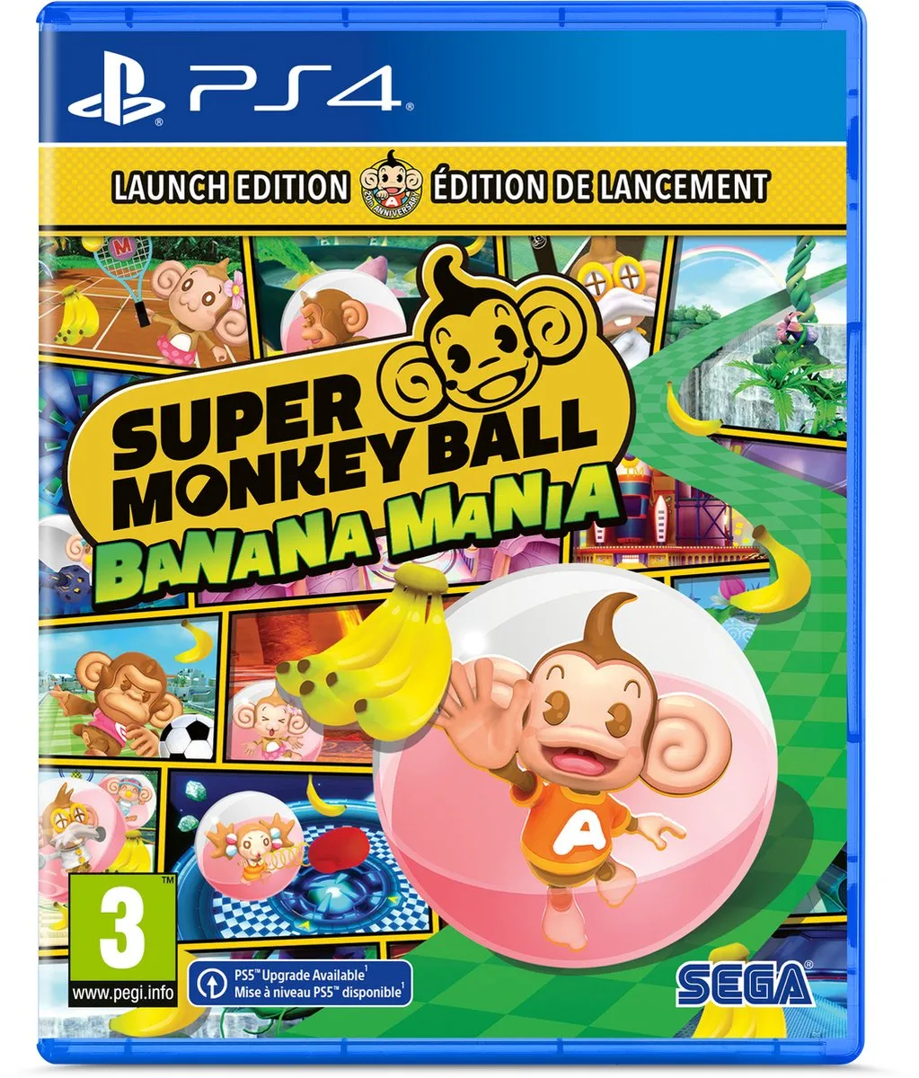 Sega Super Monkey Ball Banana Mania PS4
