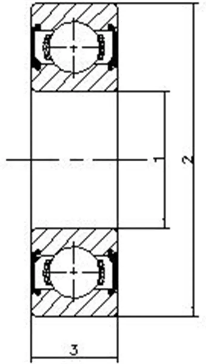 SKF Kogellager 6207 2RS1 - 35x72x17mm