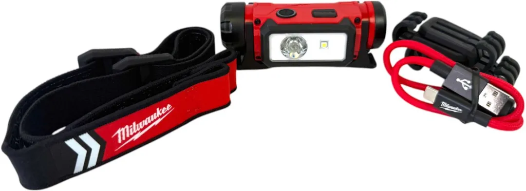 Milwaukee L4 HL2-301 USB Hoofdlamp
