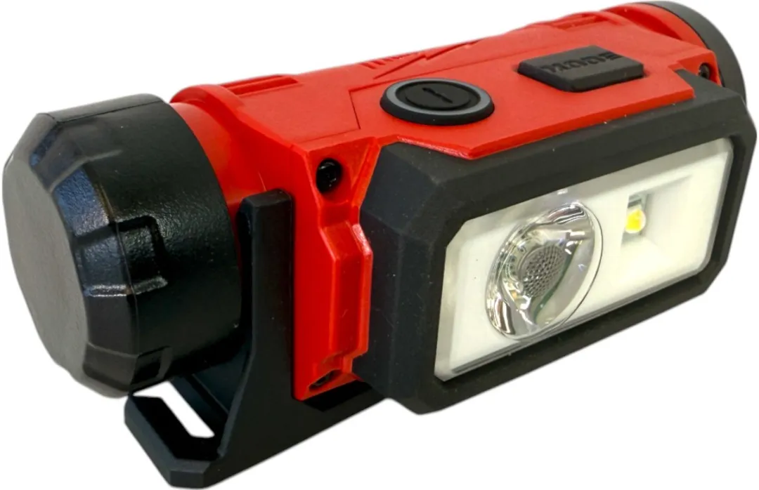 Milwaukee L4 HL2-301 USB Hoofdlamp - Rood