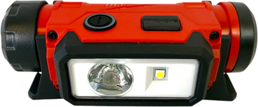 Milwaukee L4 HL2-301 USB Hoofdlamp - Rood