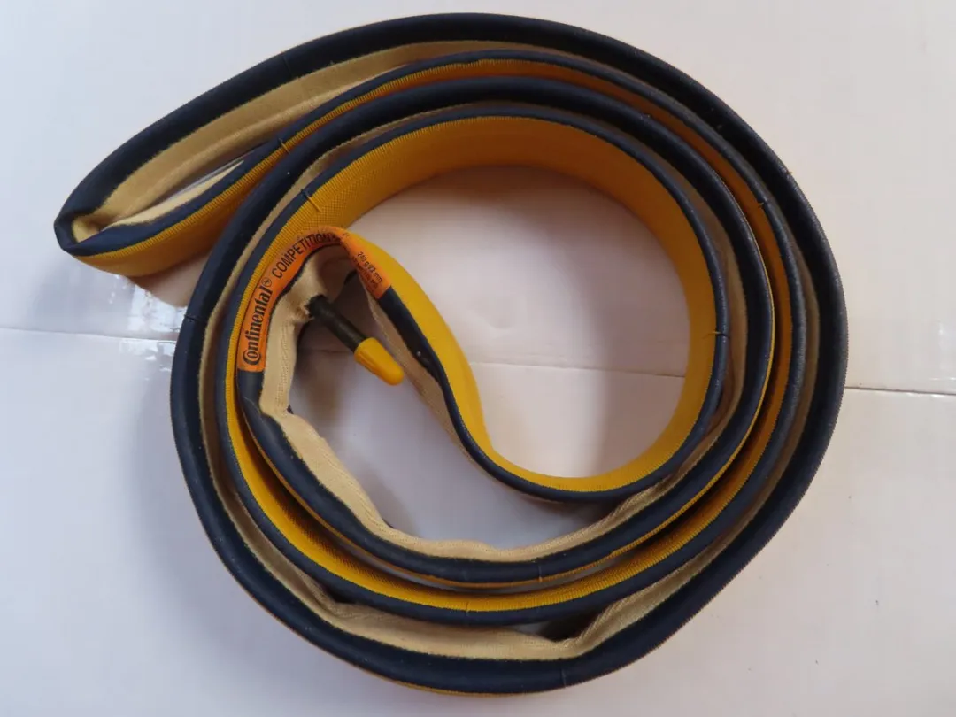 Continental Racefiets Tube 700x22 - Geel/Donkerblauw