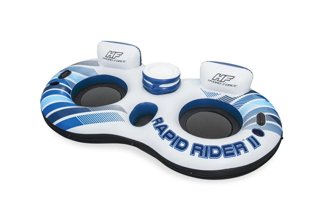 Bestway Hydro-Force Rapid Rider II Dubbele Rivier Band - 2 Personen - Blauw - afbeelding 4 van 6