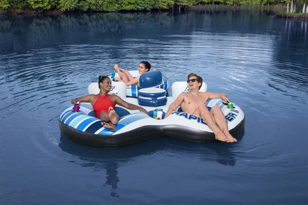 Bestway Hydro-Force Rapid Rider II Dubbele Rivier Band - 2 Personen - Blauw - afbeelding 6 van 6
