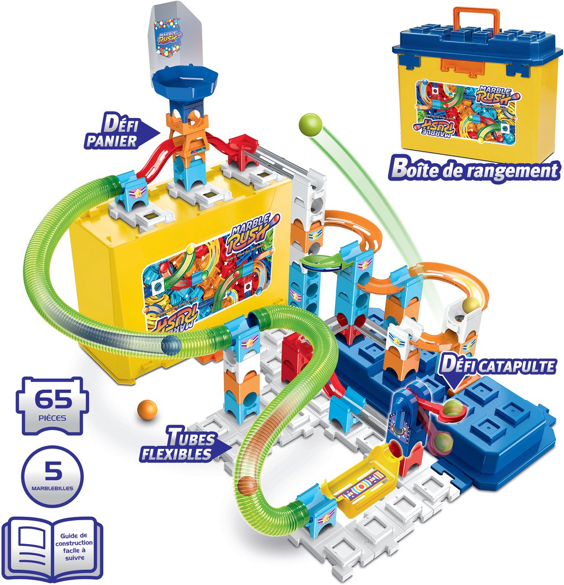 VTECH MARBLE RUSH - BOUW- EN OPSLAGDOOSSET M400