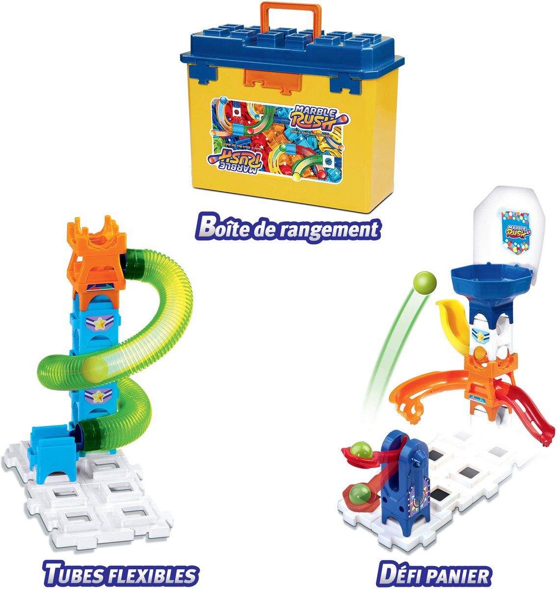 VTECH MARBLE RUSH - BOUW- EN OPSLAGDOOSSET M400