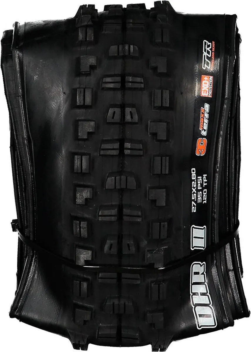 Maxxis Minion DHR II+ TLR 27.5x2.80" EXO 3CMaxxTerra - Zwart