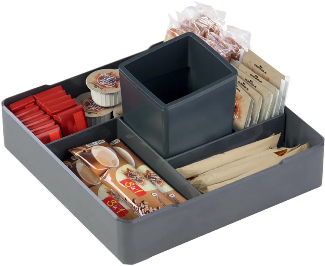 Durable Coffee Point Case 3386 - 58 Vakken - Antraciet