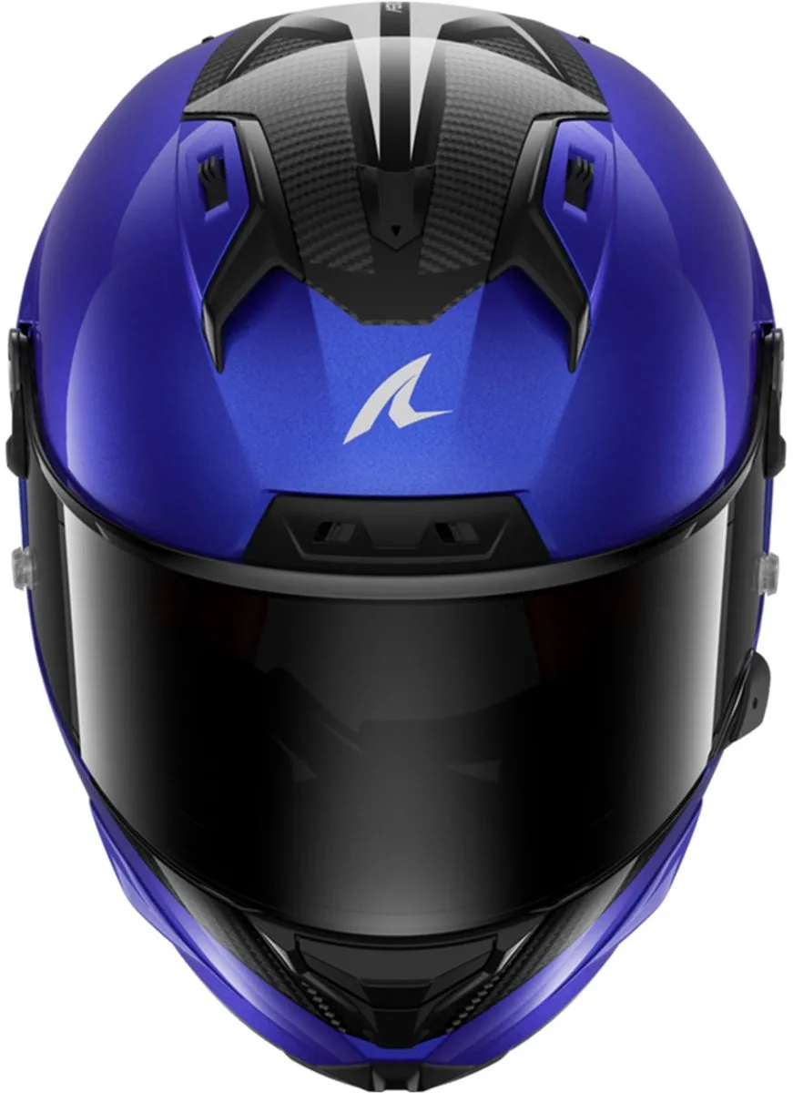 Shark Aeron-GP Blank SP DBA Carbon Helm - M - Blauw