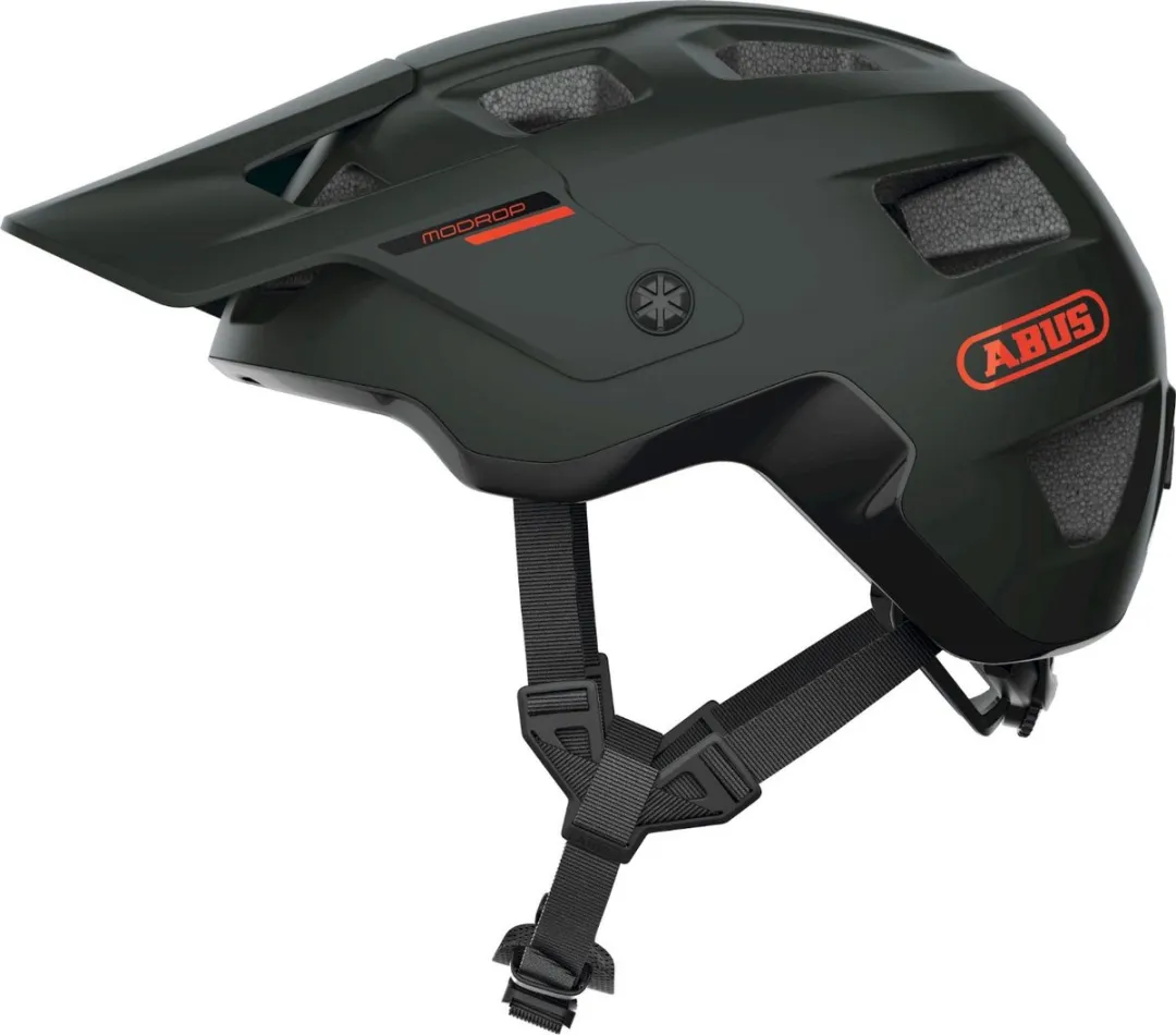 ABUS MoDrop MTB Helm Pine Green