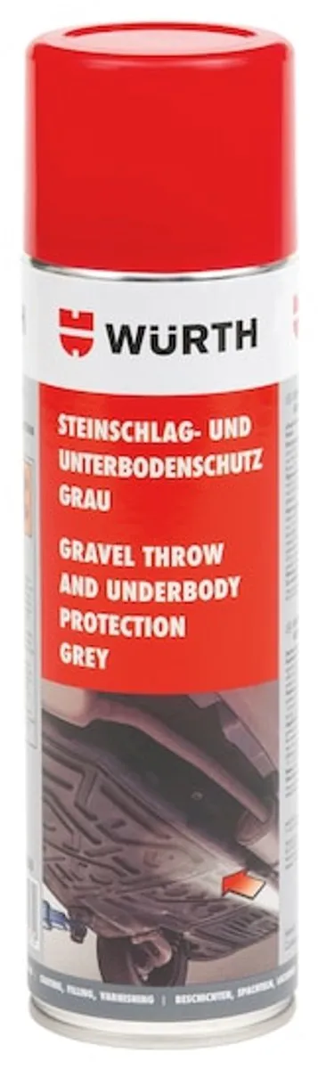 Würth Grindbescherming Spray 500ml - Zwart