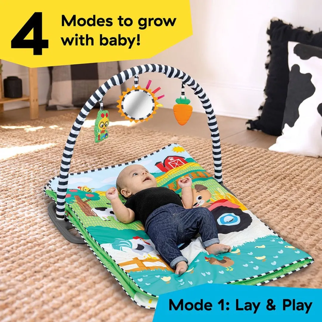 Baby Einstein Meegroei Activity Gym Busy Barnyard - Multicolor
