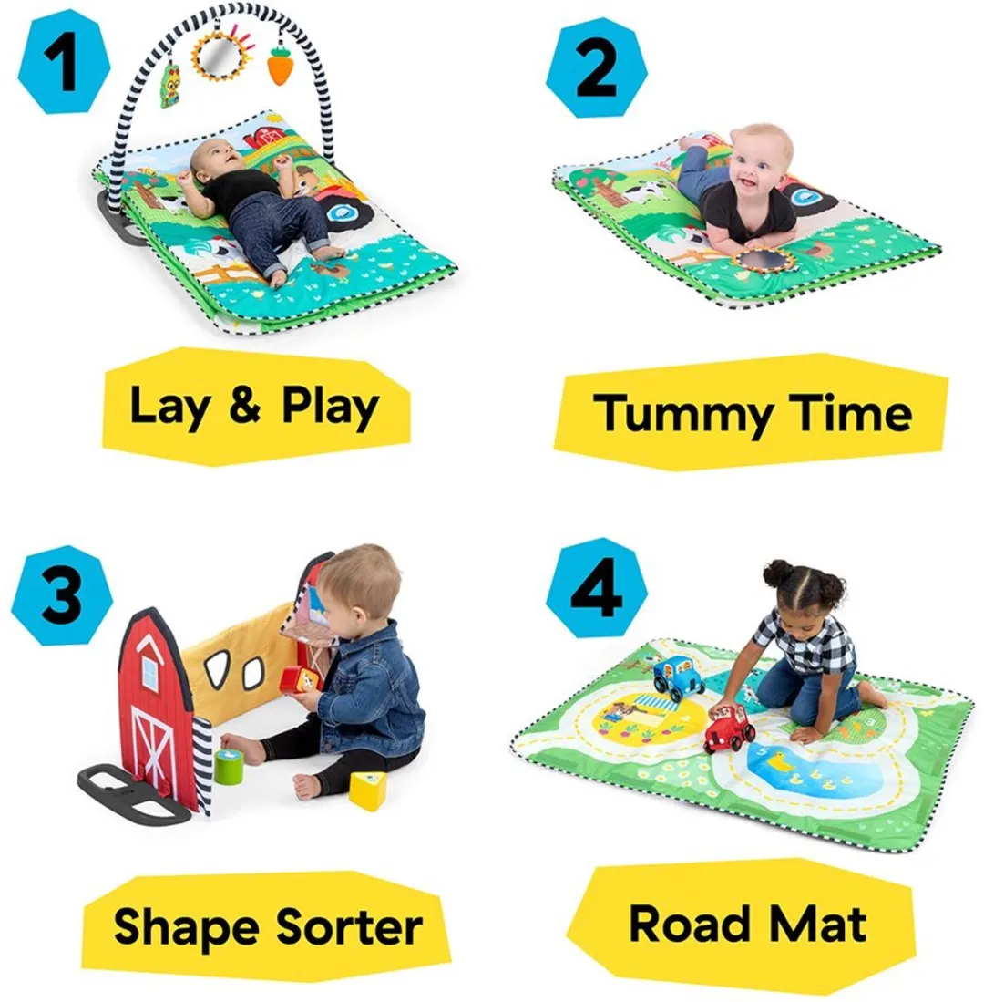 Baby Einstein Meegroei Activity Gym Busy Barnyard - Multicolor