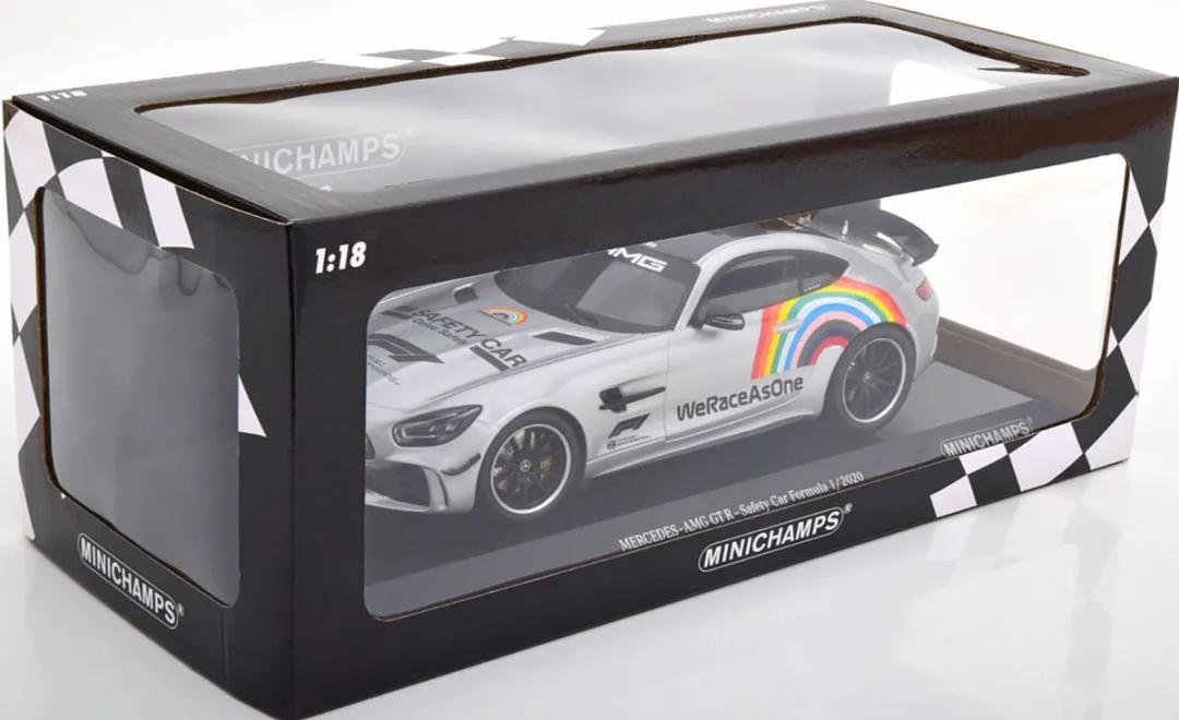 Formule 1 Mercedes-AMG GT-R Safety Car 2020 - 1:18 - Silver