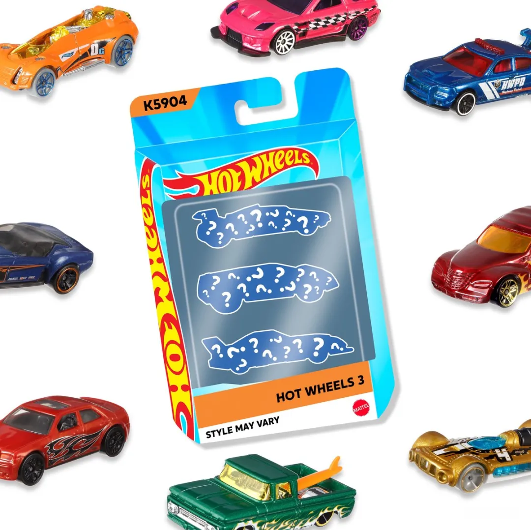 Hot Wheels Diecast 3 Autoset K5904