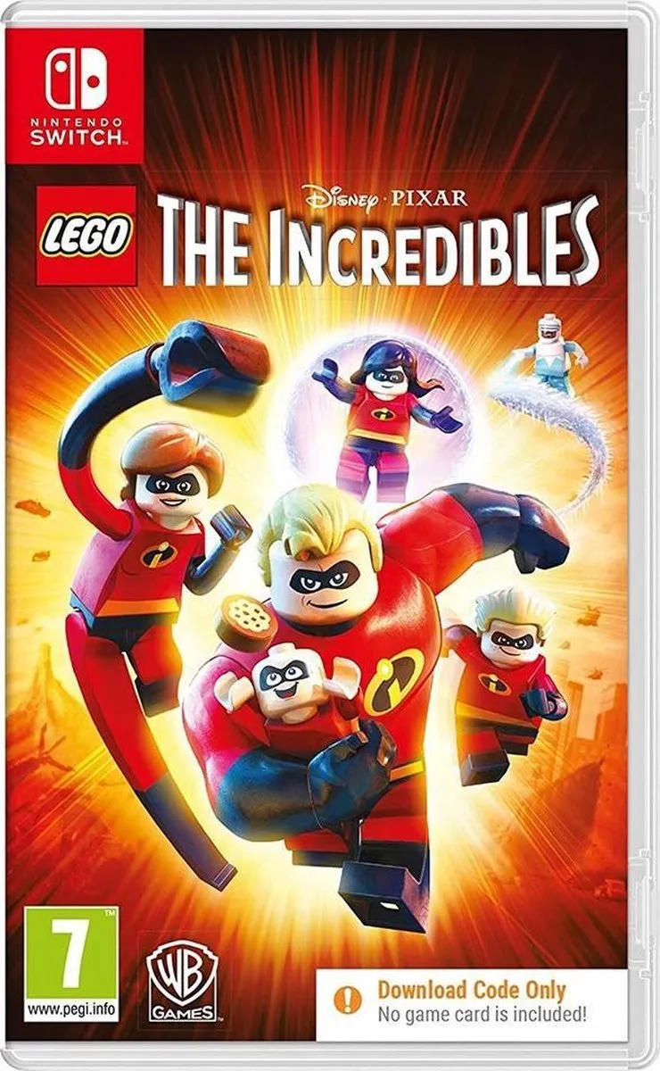 LEGO The Incredibles Code in a Box Nintendo Switch