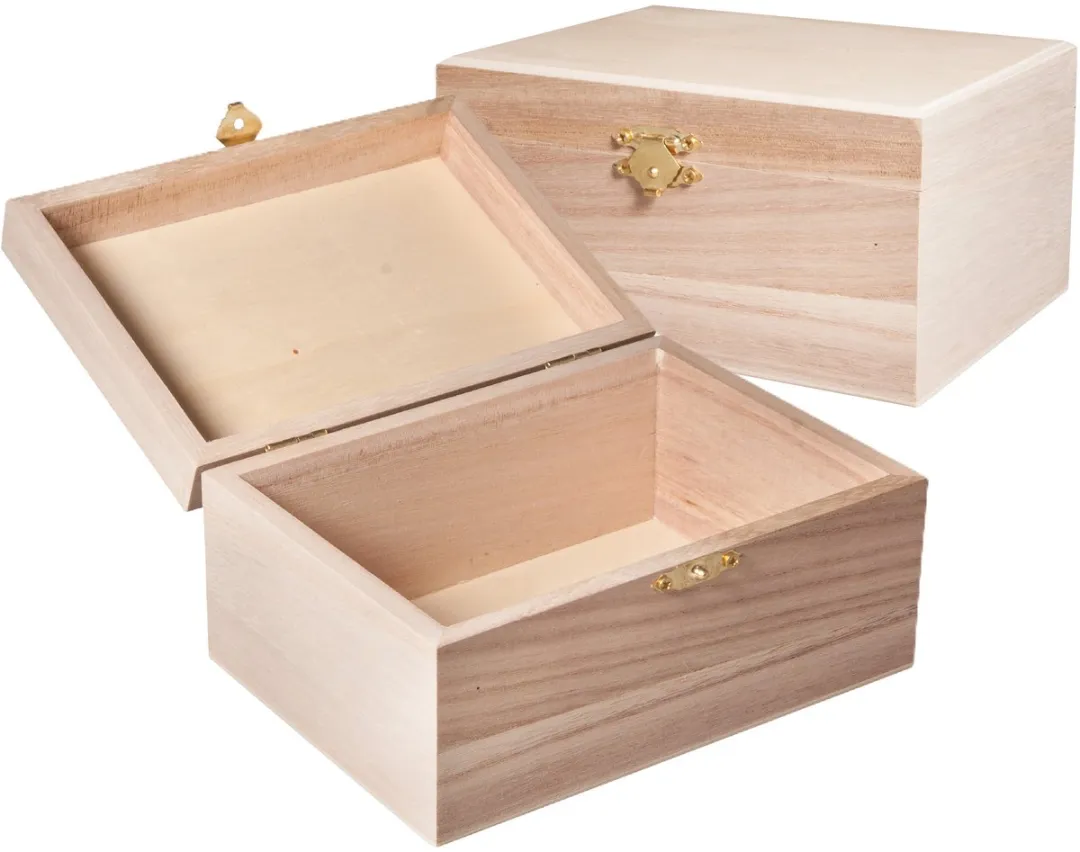 Rayher Houten Kistjes 15x11x8cm
